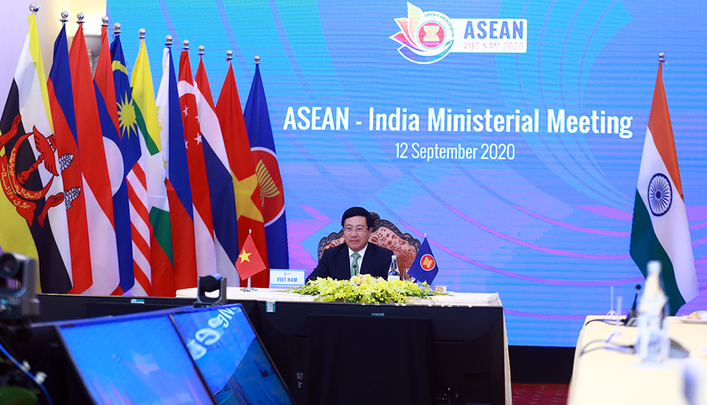 Hình ảnh: Ấn Độ khẳng định coi trọng quan hệ với ASEAN số 2