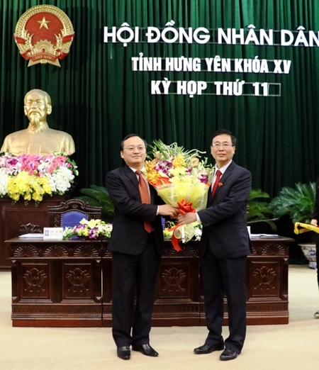 Đồng chí Đỗ Tiến Sỹ được bầu giữ chức Chủ tịch HĐND tỉnh Hưng Yên
