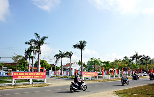 Huyện Phú Ninh Quảng Nam đạt chuẩn nông thôn mới