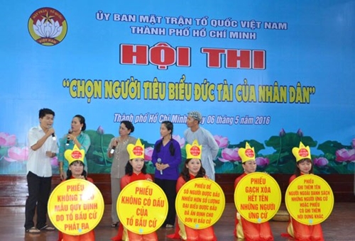 Thành phố Hồ Chí Minh tổ chức hội thi “Chọn người tiêu biểu đức tài của nhân dân”