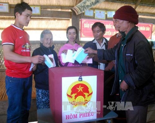Bầu cử sớm ở vùng biên giới tỉnh Kon Tum
