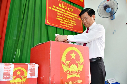 51 người trúng cử đại biểu HĐND tỉnh Bà Rịa-Vũng Tàu khóa VI nhiệm kỳ 2016 – 2021