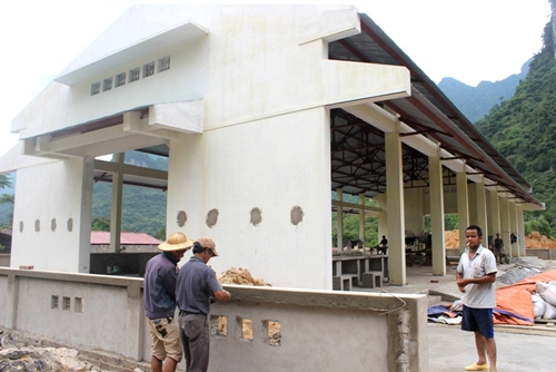 Trường Hà Cao Bằng  Nỗ lực hoàn thành 19 tiêu chí xây dựng nông thôn mới