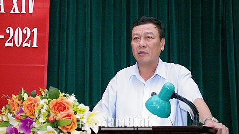 Nam Định Tổng kết công tác bầu cử đại biểu Quốc hội khóa XIV và đại biểu HĐND các cấp nhiệm kỳ 2016-2021