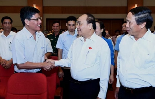 Thủ tướng Nguyễn Xuân Phúc tiếp xúc cử tri TP Hải Phòng
