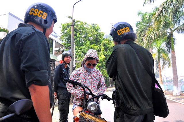 Hà Nội: Cảnh sát cơ động tuần tra vào ban ngày, nhưng không được truy đuổi  người vi phạm