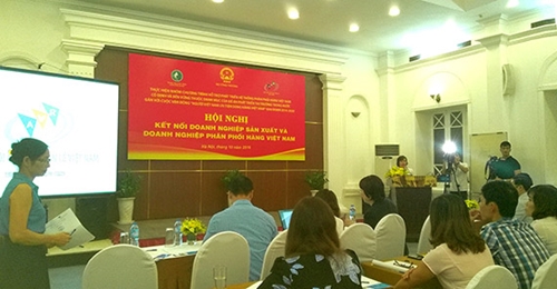 Kết nối doanh nghiệp sản xuất - phân phối hàng Việt Nam