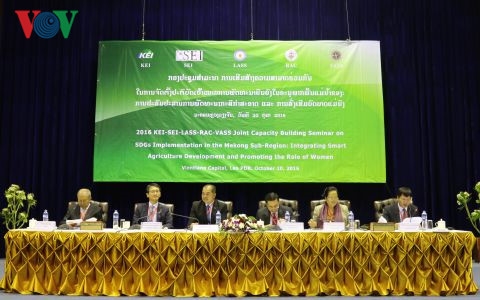Phát triển nông nghiệp thông minh - điểm nhấn trong hội thảo hợp tác SDG tại Tiểu vùng sông Mekong