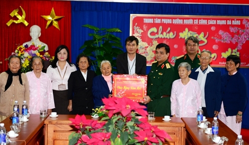 Thượng tướng Lê Chiêm thăm, chúc tết tại Đà Nẵng và Quảng Nam