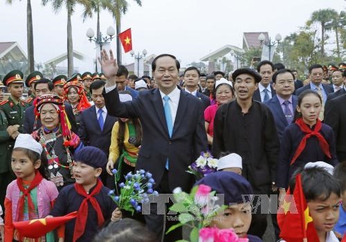Chủ tịch nước Trần Đại Quang Tiếp tục bảo tồn, phát huy giá trị văn hóa truyền thống dân tộc