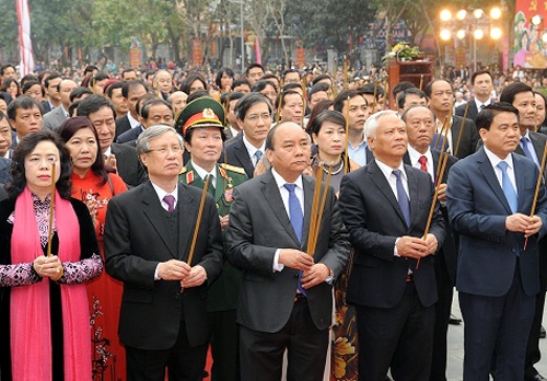 Thủ tướng Nguyễn Xuân Phúc dự Lễ hội kỷ niệm 228 năm Chiến thắng Ngọc Hồi – Đống Đa