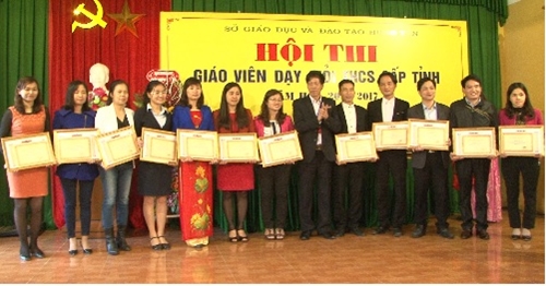 Hưng Yên tổ chức hội thi giáo viên dạy giỏi THCS cấp tỉnh