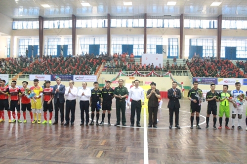 Khởi tranh vòng loại giải vô địch Futsal quốc gia 2017