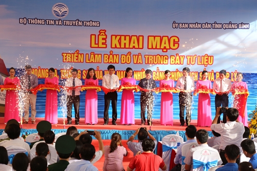 Quảng Bình triển lãm bản đồ và tư liệu “Hoàng Sa, Trường Sa của Việt Nam”