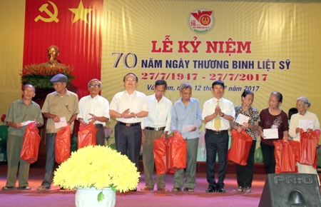 Huyện Văn Lâm, Hưng Yên kỷ niệm 70 năm Ngày Thương binh - Liệt sỹ