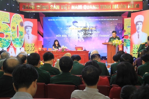 Tọa đàm khoa học “Chủ tịch Hồ Chí Minh với Đại tướng Nguyễn Chí Thanh”