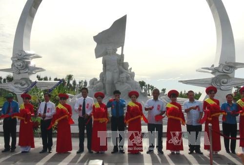 Kỷ niệm 70 năm Ngày Thương binh - Liệt sỹ Khánh thành Khu Tưởng niệm chiến sỹ Gạc Ma