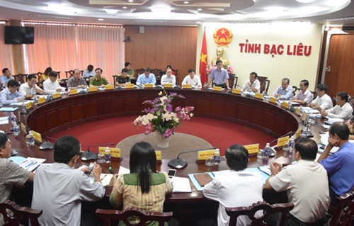Đoàn công tác Ủy ban Tư pháp của Quốc hội làm việc tại tỉnh Bạc Liêu
