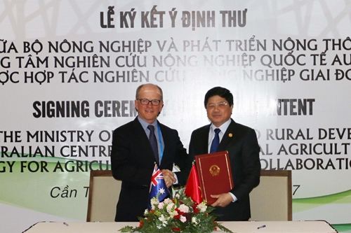 Việt Nam và Úc cam kết hợp tác lâu dài trong nghiên cứu nông nghiệp