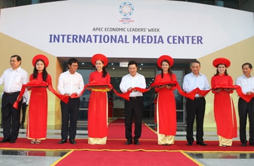 Khai trương Trung tâm Báo chí Quốc tế Tuần lễ Cấp cao APEC 2017
