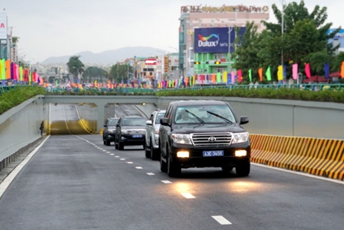 Đà Nẵng thông xe Công trình hầm phục vụ Tuần lễ Cấp cao APEC