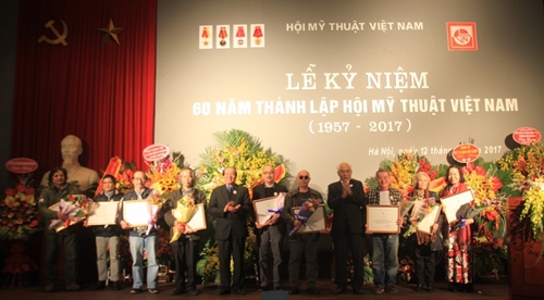 Hội Mỹ thuật Việt Nam kỷ niệm 60 năm thành lập