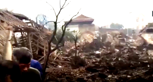 Bắc Ninh Nổ kho phế liệu ở Văn Môn gây nhiều thiệt hại