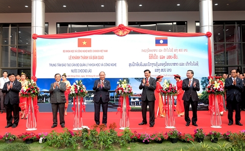 Khánh thành Trung tâm Đào tạo cán bộ quản lý khoa học công nghệ của Lào