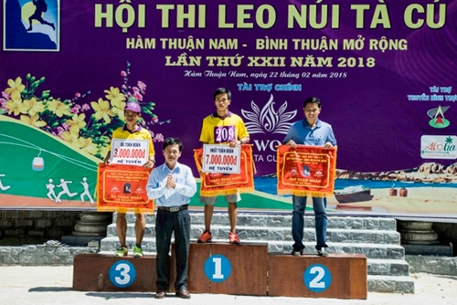 Hội thi leo núi Tà Cú, huyện Hàm Thuận Nam - Bình Thuận mở rộng