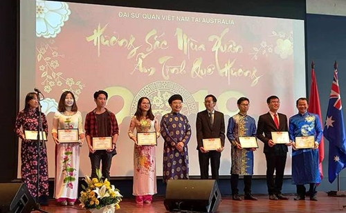 Đại sứ quán Việt Nam tại Australia tổ chức gặp mặt mừng Xuân Mậu Tuất