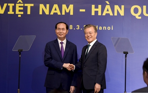 Việt Nam và Hàn Quốc là đối tác thương mại quan trọng của nhau