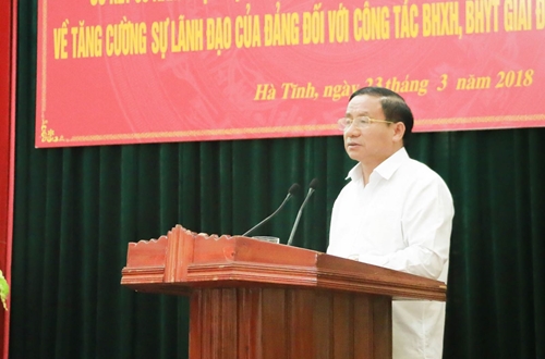 Hà Tĩnh Sơ kết 5 năm thực hiện Nghị quyết 21 của Bộ Chính trị khoá XI