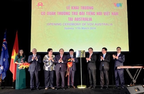 Thủ tướng dự Lễ khai trương cơ quan thường trú Đài TNVN tại Australia