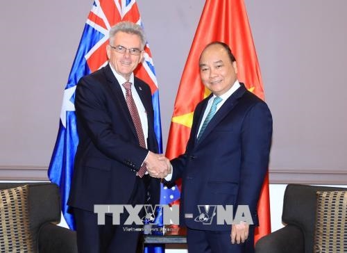 Thủ tướng Nguyễn Xuân Phúc tiếp Chủ tịch Hội Hữu nghị Australia - Việt Nam