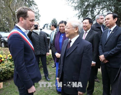 Thúc đẩy quan hệ hữu nghị, hợp tác Việt Nam - Pháp phát triển sâu rộng, thiết thực và hiệu quả