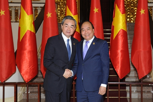 Thủ tướng Nguyễn Xuân Phúc tiếp Bộ trưởng Ngoại giao Trung Quốc