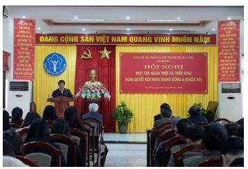 Đảng bộ BHXH TP Đà Nẵng quán triệt, triển khai Nghị quyết Hội nghị Trung ương 6 khóa XII