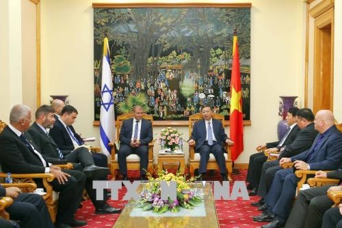 Bộ trưởng Tô Lâm tiếp Tổng Vụ trưởng Bộ Công an Nhà nước Israel