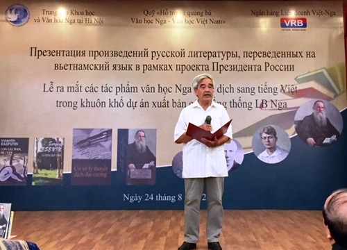 Ra mắt các tác phẩm văn học kinh điển Nga dịch sang tiếng Việt