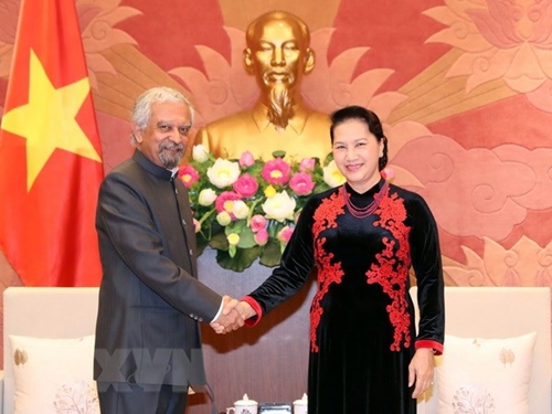 Chủ tịch Quốc hội tiếp Điều phối viên thường trú Liên hợp quốc và Trưởng đại diện UNICEF tại Việt Nam