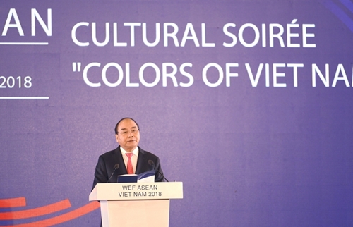 WEF ASEAN 2018 Dạ hội Quảng bá văn hóa Việt Nam