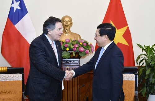 Việt Nam luôn coi Chi-lê là đối tác quan trọng hàng đầu ở khu vực Mỹ La-tinh