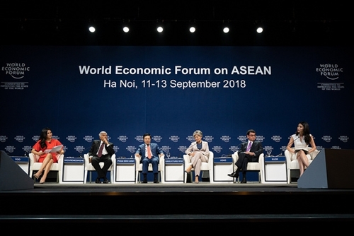 WEF ASEAN 2018 Phiên thảo luận về Triển vọng địa chính trị châu Á