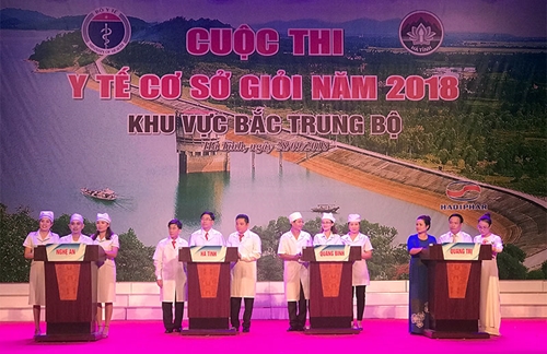Đội thi y tế cơ sở tỉnh Nghệ An đoạt giải Nhất Cuộc thi “Y tế cơ sở giỏi năm 2018” khu vực Bắc Trung Bộ