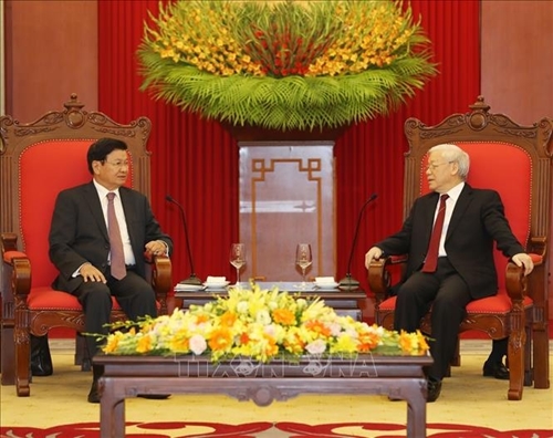 Tiếp tục nâng cao hiệu quả hợp tác Việt Nam - Lào