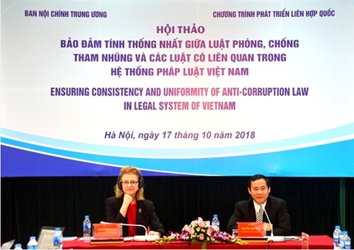 Bảo đảm tính thống nhất giữa Luật Phòng, chống tham nhũng và các luật có liên quan trong hệ thống pháp luật Việt Nam