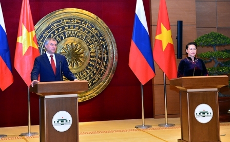 Thúc đẩy hợp tác sâu rộng Quốc hội hai nước Việt - Nga