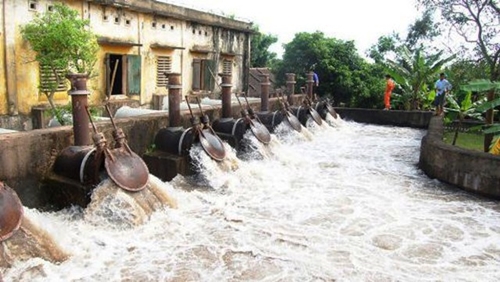 Kiến nghị giải quyết hệ thống kênh tưới, tiêu kết hợp nuôi trồng thủy sản liên xã vùng bãi sông Hồng thuộc Vĩnh Tường