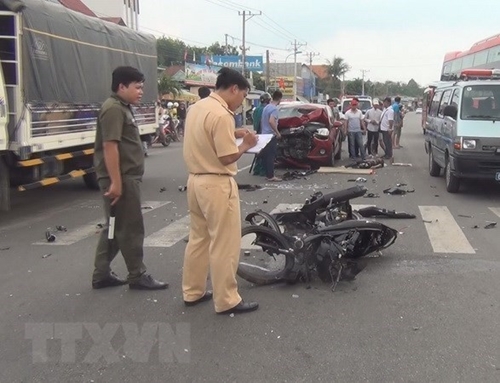 Tai nạn giao thông làm 96 người tử vong trong năm ngày Tết