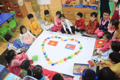 Trường mẫu giáo Việt Triều - Biểu tượng của tình hữu nghị giữa Việt Nam và Triều Tiên